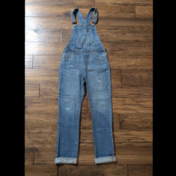 Gap kids denim overalls medium indigo blue size XXL - Picture 2 of 16